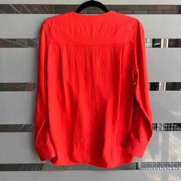 Rag & Bone Debbie Red Blouse Size XS - Picture 3 of 6